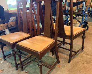 Set of four chairs