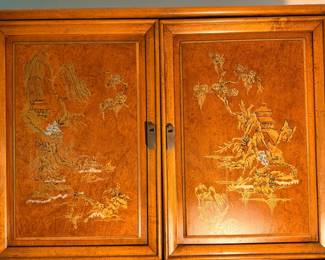 Asian-inspired modular Cabinet