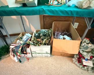 Christmas Decor, garlands