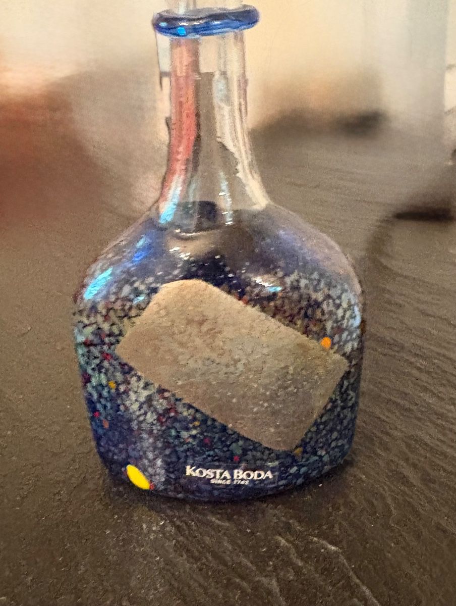 Kosta Boda bottle
