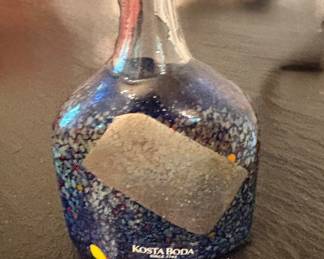 Kosta Boda bottle