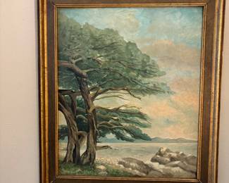 Signed Mildebarth oil on board 