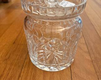 Waterford biscuit jar
