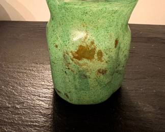 Benny Motzfeldt gold dust vase/Norway