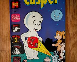 Sample vintage comic books
