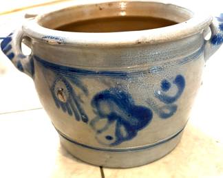 Salt-glazed Westerwald (Germany) crock