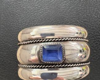 Sterling cuff bracelet