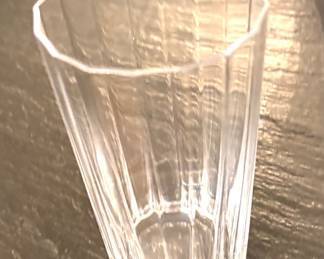 Dansk crystel Oval Facette highball glasses (one of eleven))