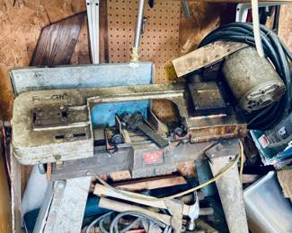 RIDGID horizontal metalcutting band saw