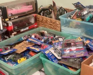 Die cast cars, new in package