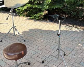 Cowbells and Throne drummers stool