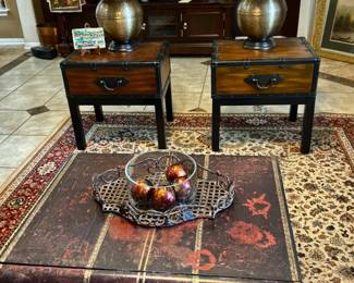 Set a two end tables by Ashley Furniture