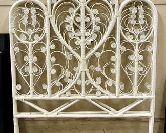 VINTAGE WICKER HEADBOARDS