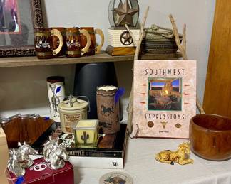 ARTHUR COURT HORSE NAPKIN RINGS, WESTERN BOOKS & DECOR