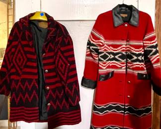 VINTAGE PENDLETON WESTERN DUSTER SIZE MEDIUM, SOUTHWEST JACKET
