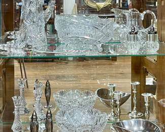 CUT GLASS AND CRYSTAL