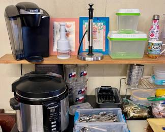 KEURIG, CUISINART, FLATWARE