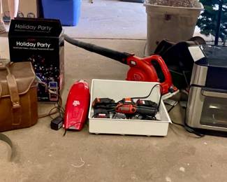 INSTAPOT AIR FRYER, YARD BLOWER