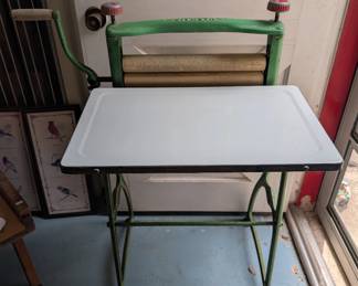 1950's 'Mermaid' Folding Mangle