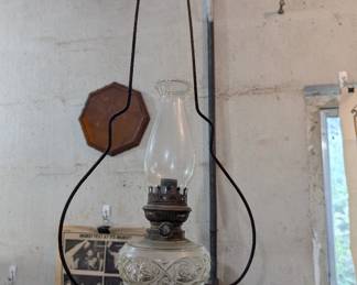 Camerco hanging oil lamp, made in Germany early 1900s