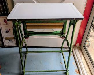 1950's 'Mermaid' Folding Mangle
