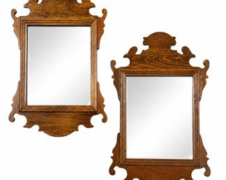 A Pair of Chippendale Wall Mirrors