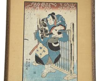 UTAGAWA KUNIYOSHI Woodblock Print
