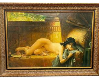 LEON FRANCOIS COMERRE (French, 1850 - 1916) "La Tunique Legendaire"