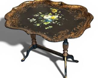 English Victorian Tray Top Table 