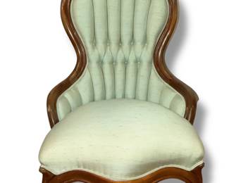 Victorian Rococo Revival Parlor Chair