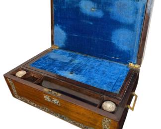 Mother of Pearl Inlay Lap Writing Desk