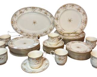 Vintage NORITAKE Bone China Salisbury Dinnerware Set 