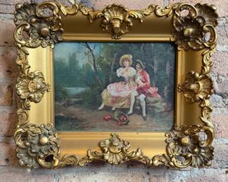 European School Romantic Oil Painting
