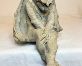 Vintage Gargoyle Garden Statue