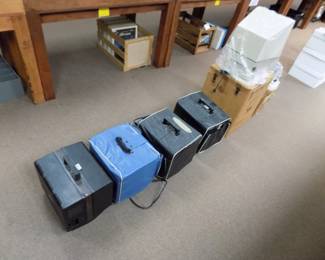Eiki and Telex 16mm film projectors