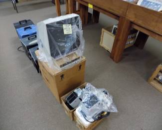New in box Microfische projector