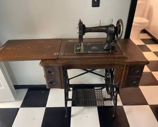 White Sewing Machine