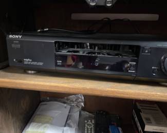 Sony VHS Player