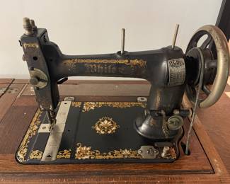 White Sewing Machine