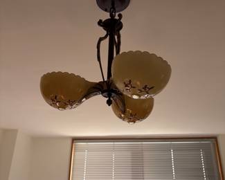 Vintage light fixture.