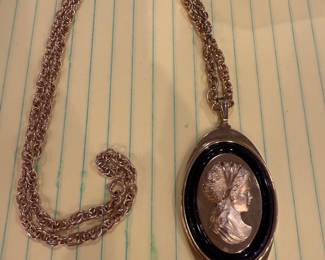 Costume Cameo Necklace $5.00