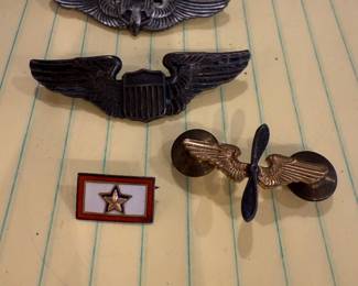 4 Military Pins $10.00