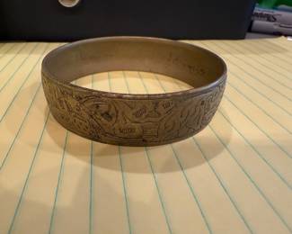 Etched Animal Bracelet $5.00
