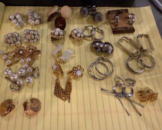 All Clip Earrings Shown $25.00
