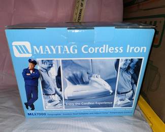 Maytag Cordless Iron $25.00