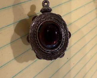 Side Stone and Large Stone Pendant $5.00