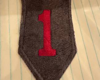 1st Infantry Patch $3.00