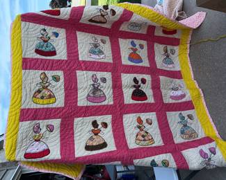 Sunbonnet Sue Quilt #1 $75.00