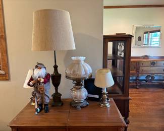 Fisherman, lamps