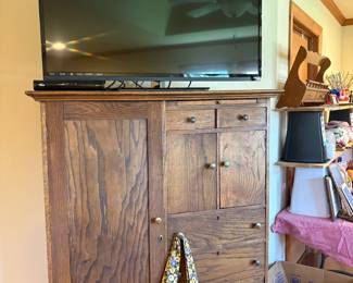wardrobe, TV